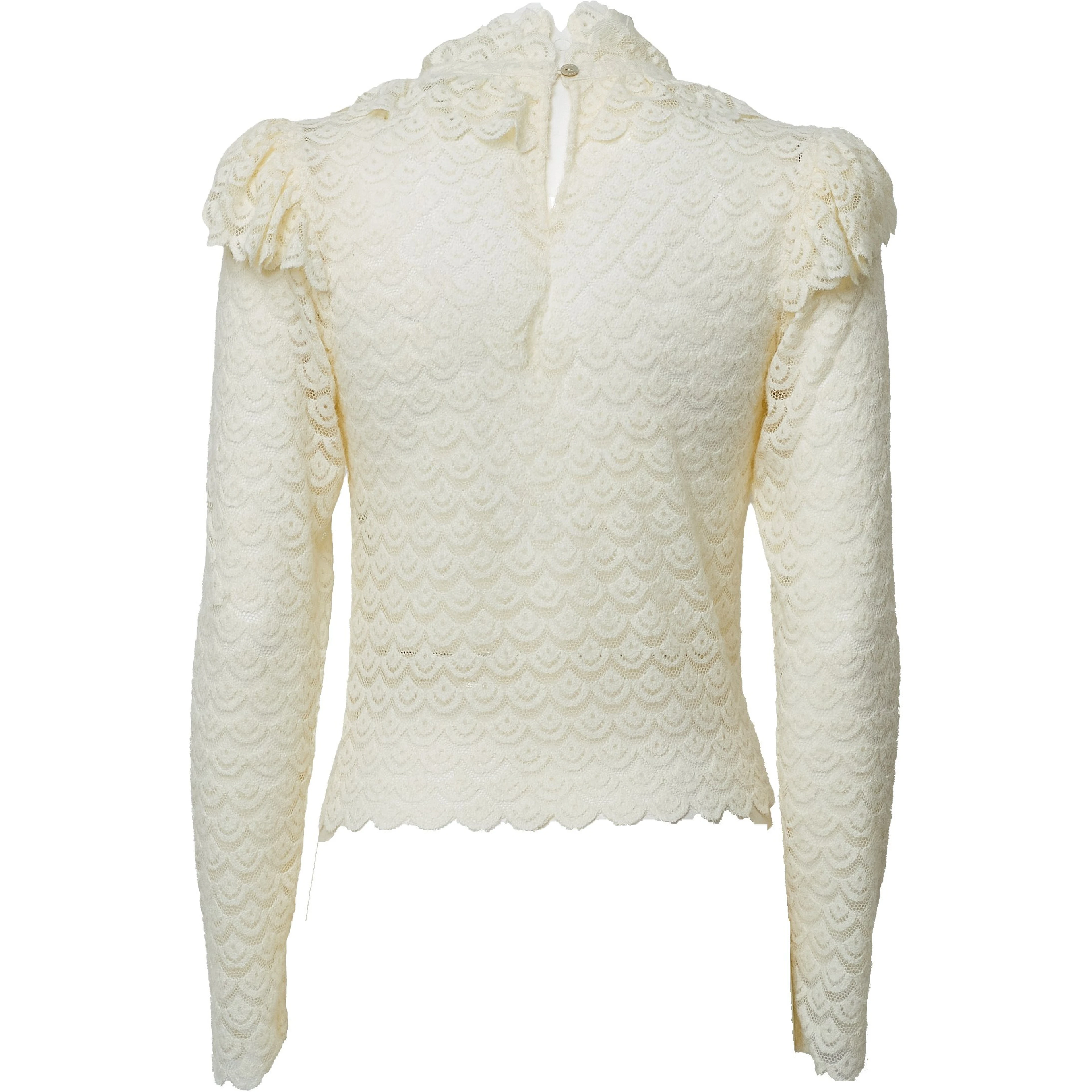 Off-White Long Sleeve Top