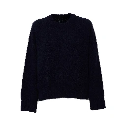 Round Neck Boxy Puffed Curved Hem