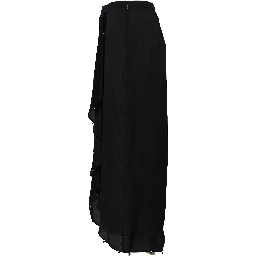 Vanille Festive Beaded Satin Skirt