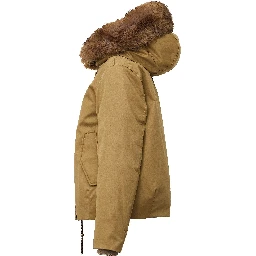 Best Cotton Faux Fur Short Parka