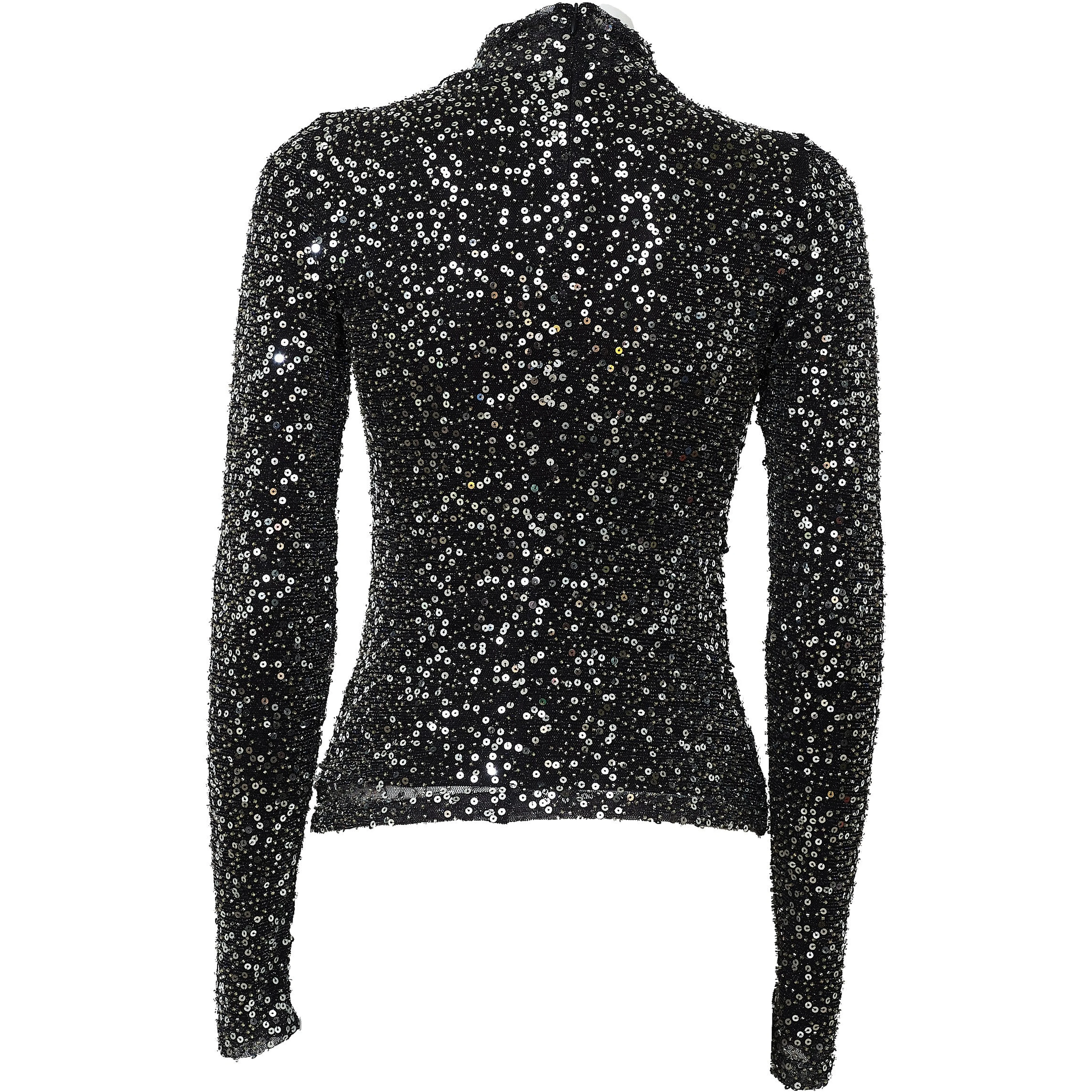 Lou Festive Sequined Top