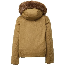Best Cotton Faux Fur Short Parka