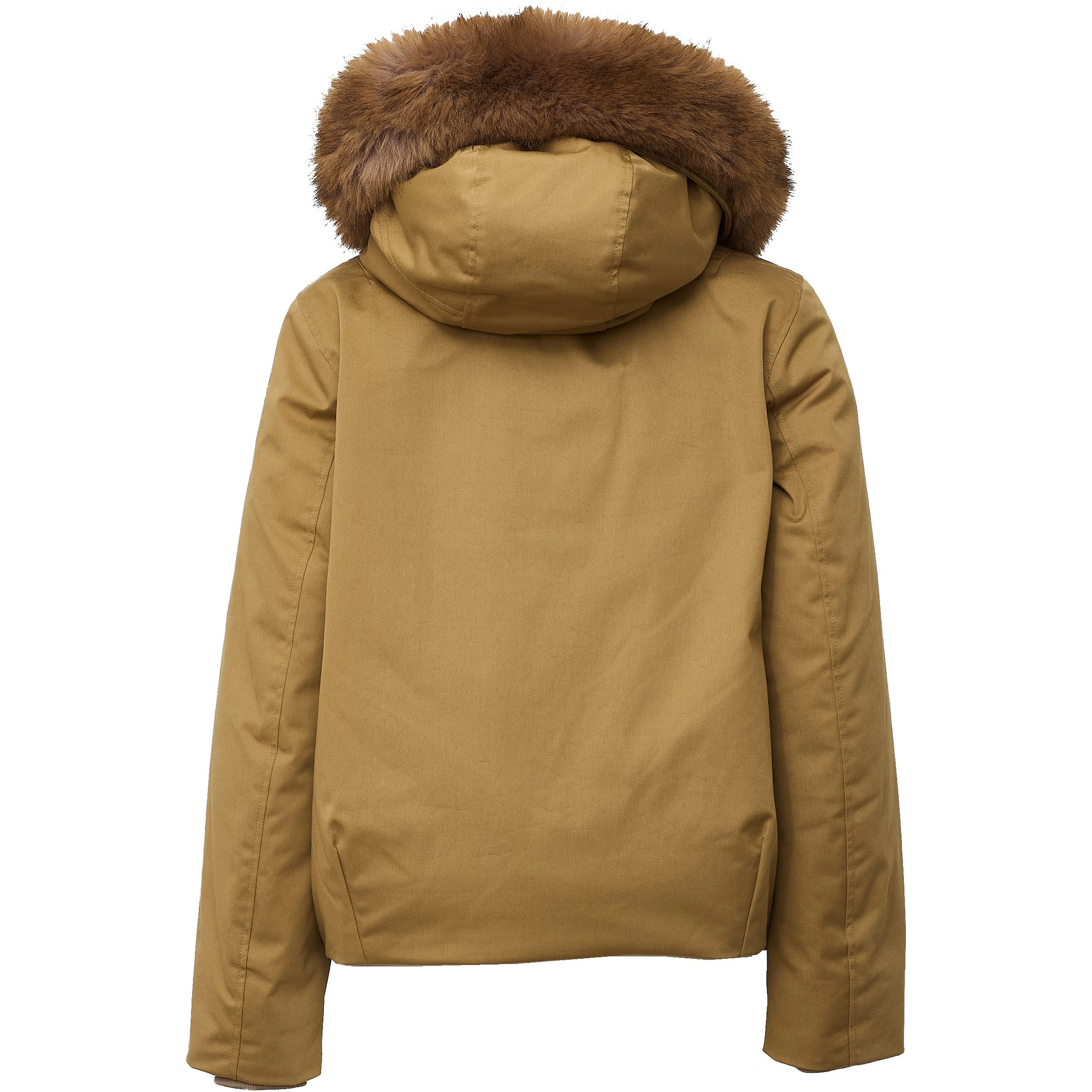 Best Cotton Faux Fur Short Parka