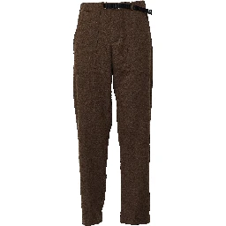 Pantaloni In Lana Lavata