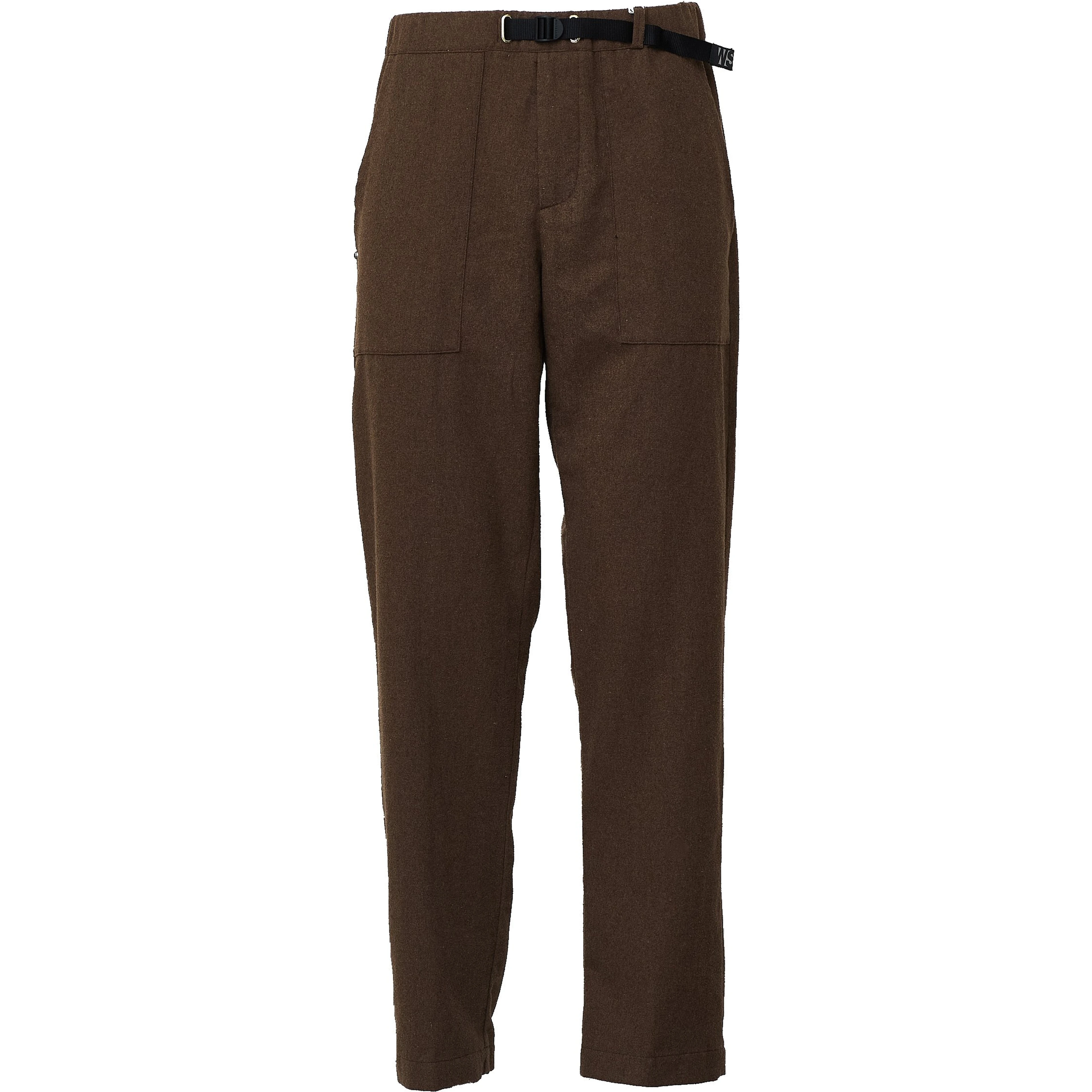 Pantaloni In Lana Lavata