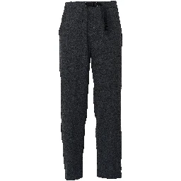 Pantaloni In Lana Lavata