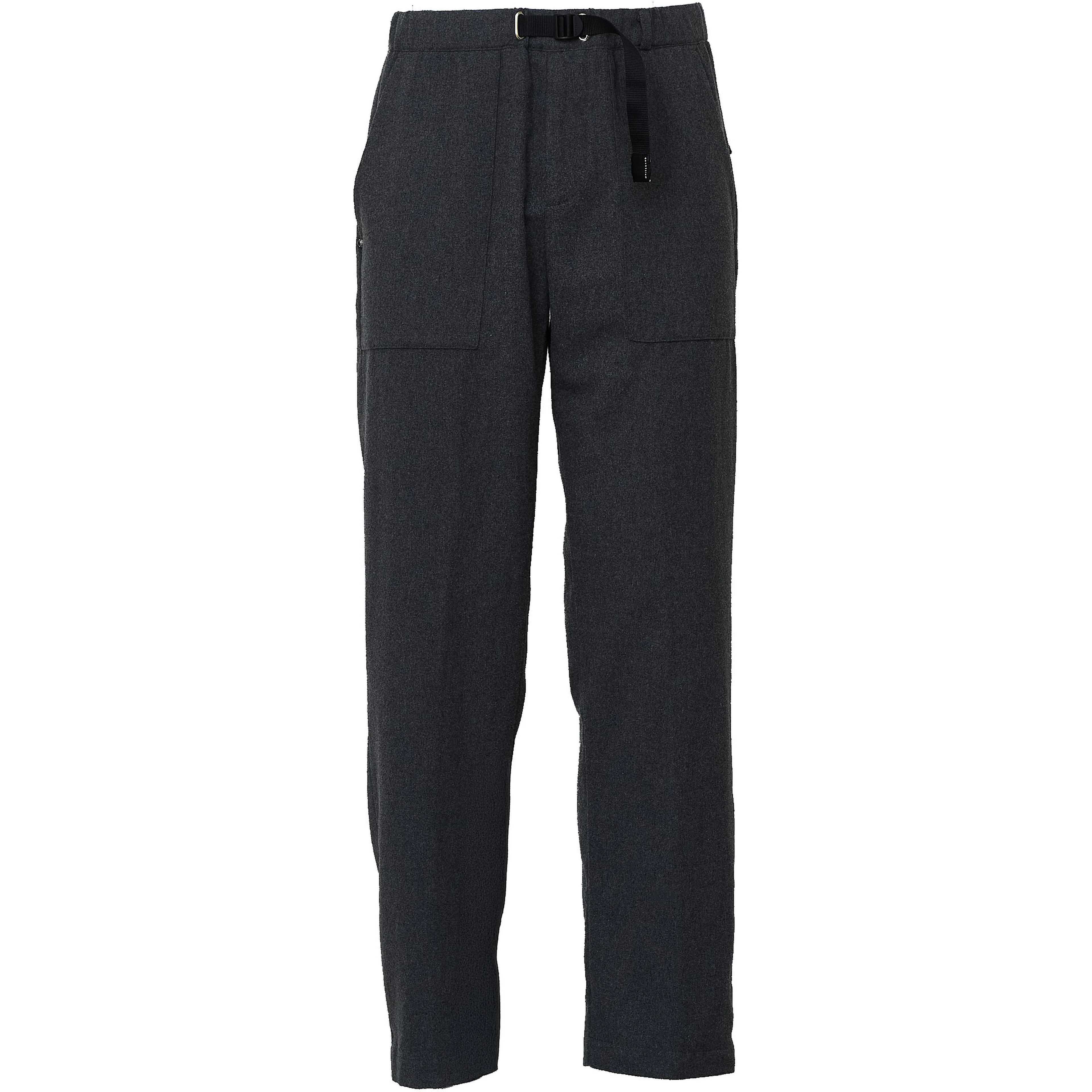 Pantaloni In Lana Lavata