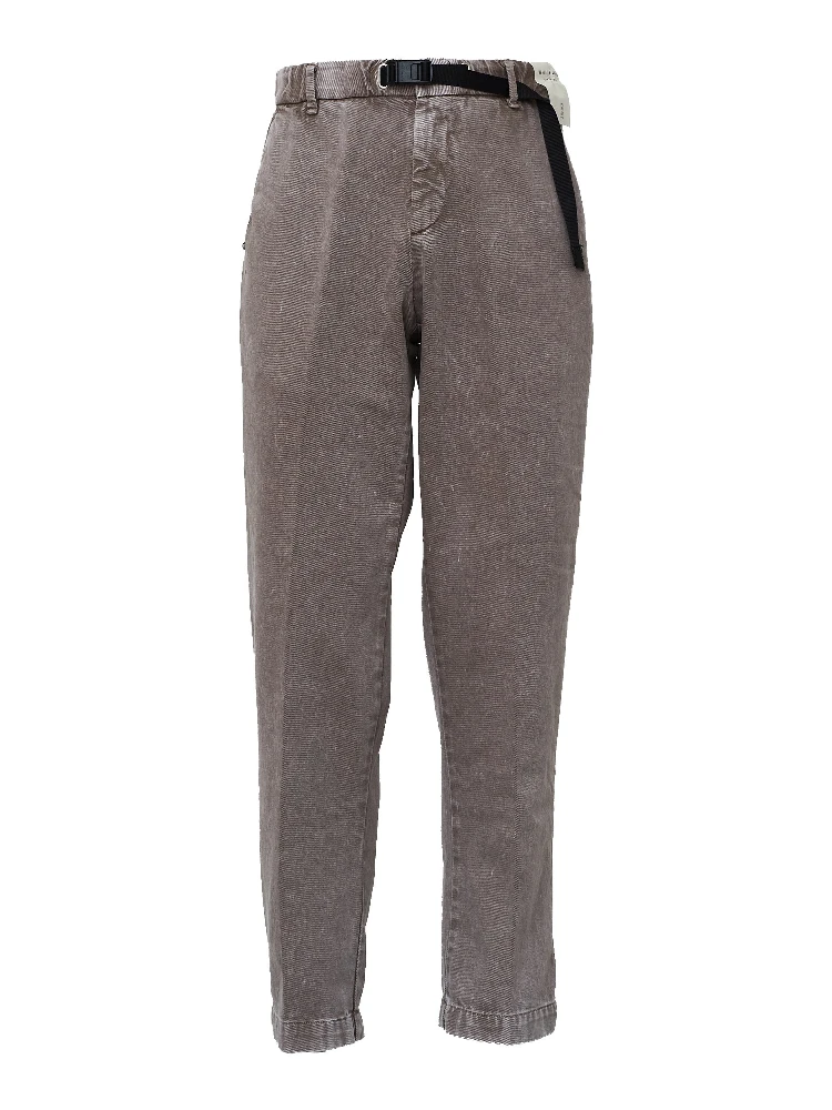 Pantaloni Fatigue In Bull Di Cotone