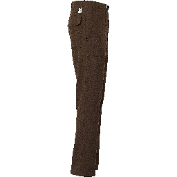 Pantaloni In Lana Lavata