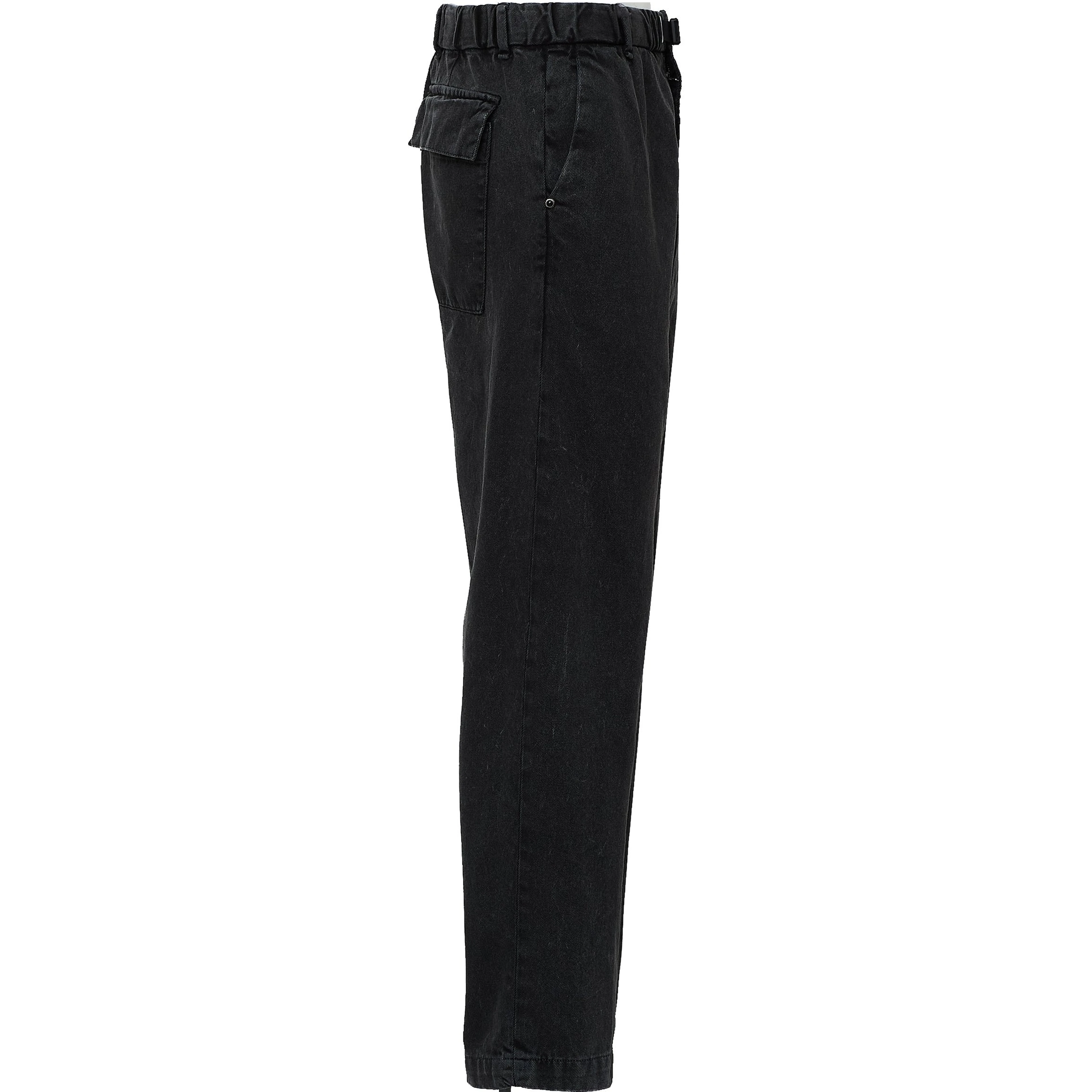 Pantaloni Fatigue In Bull Di Cotone