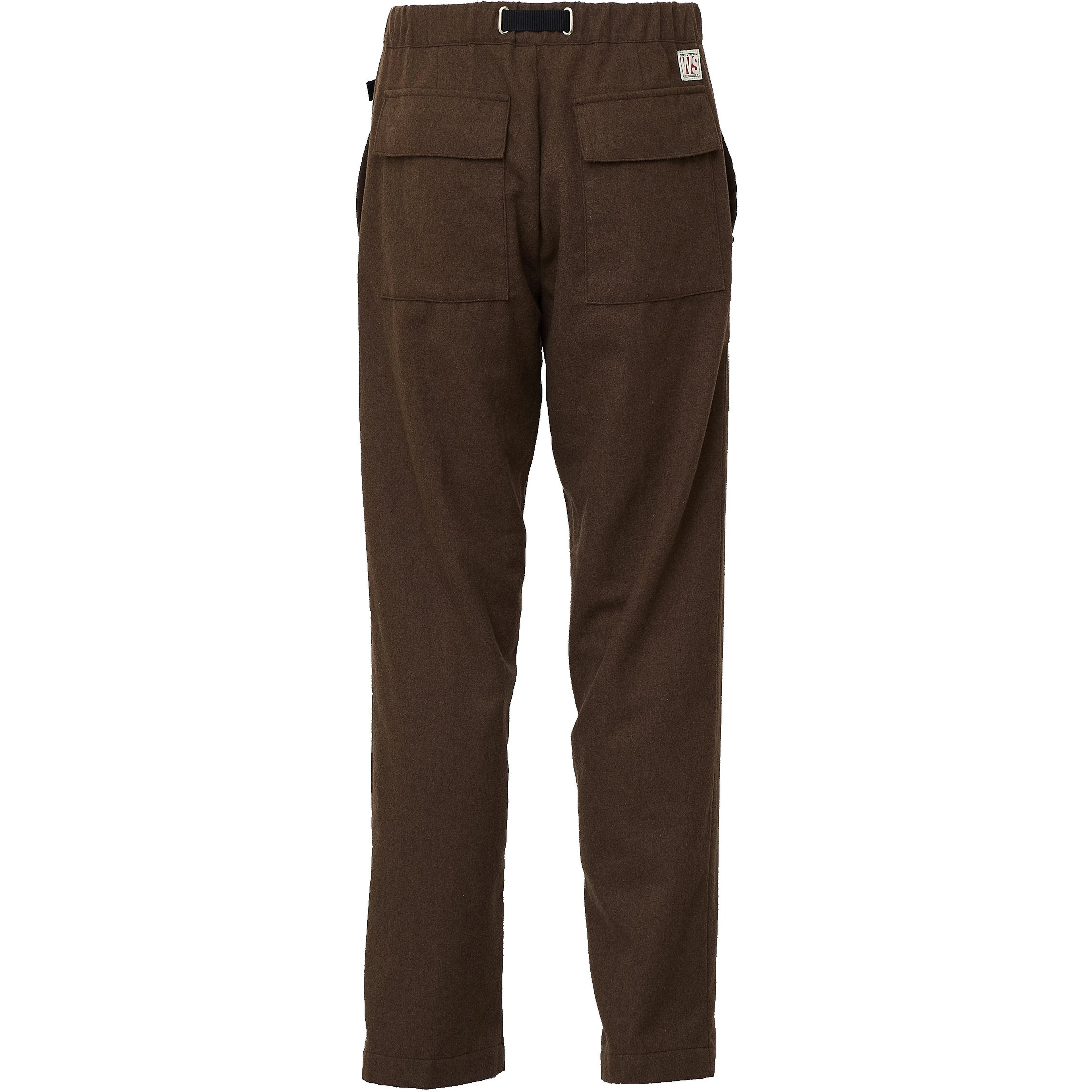 Pantaloni In Lana Lavata