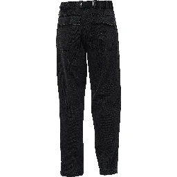Pantaloni Fatigue In Bull Di Cotone