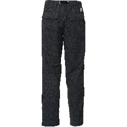 Pantaloni In Lana Lavata