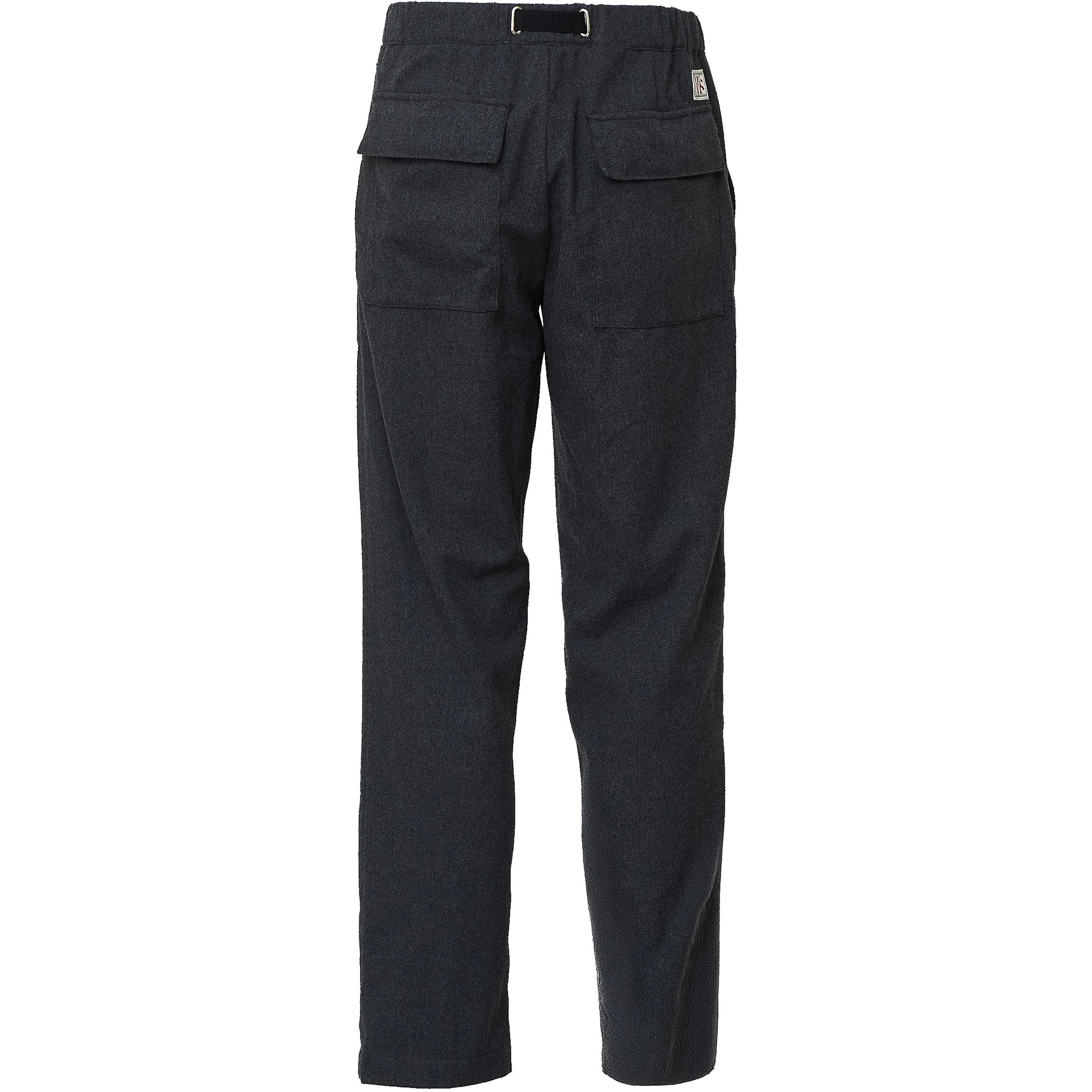 Pantaloni In Lana Lavata