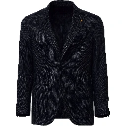 Blazer In Lana Microfantasia