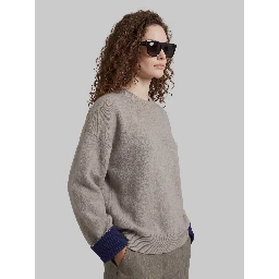 Hana taupe wool sweater
