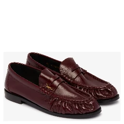Le Loafer Vintage bordeaux moccasins