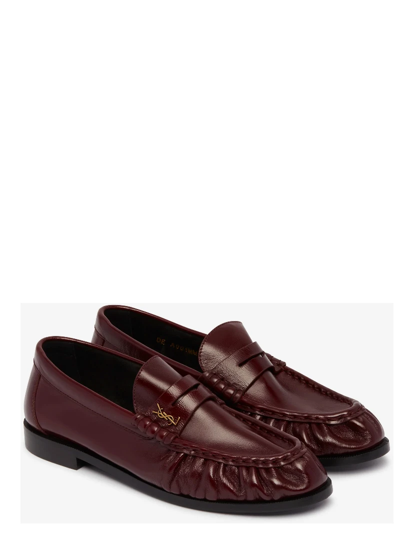 Le Loafer Vintage bordeaux moccasins