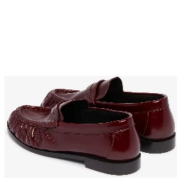 Le Loafer Vintage bordeaux moccasins