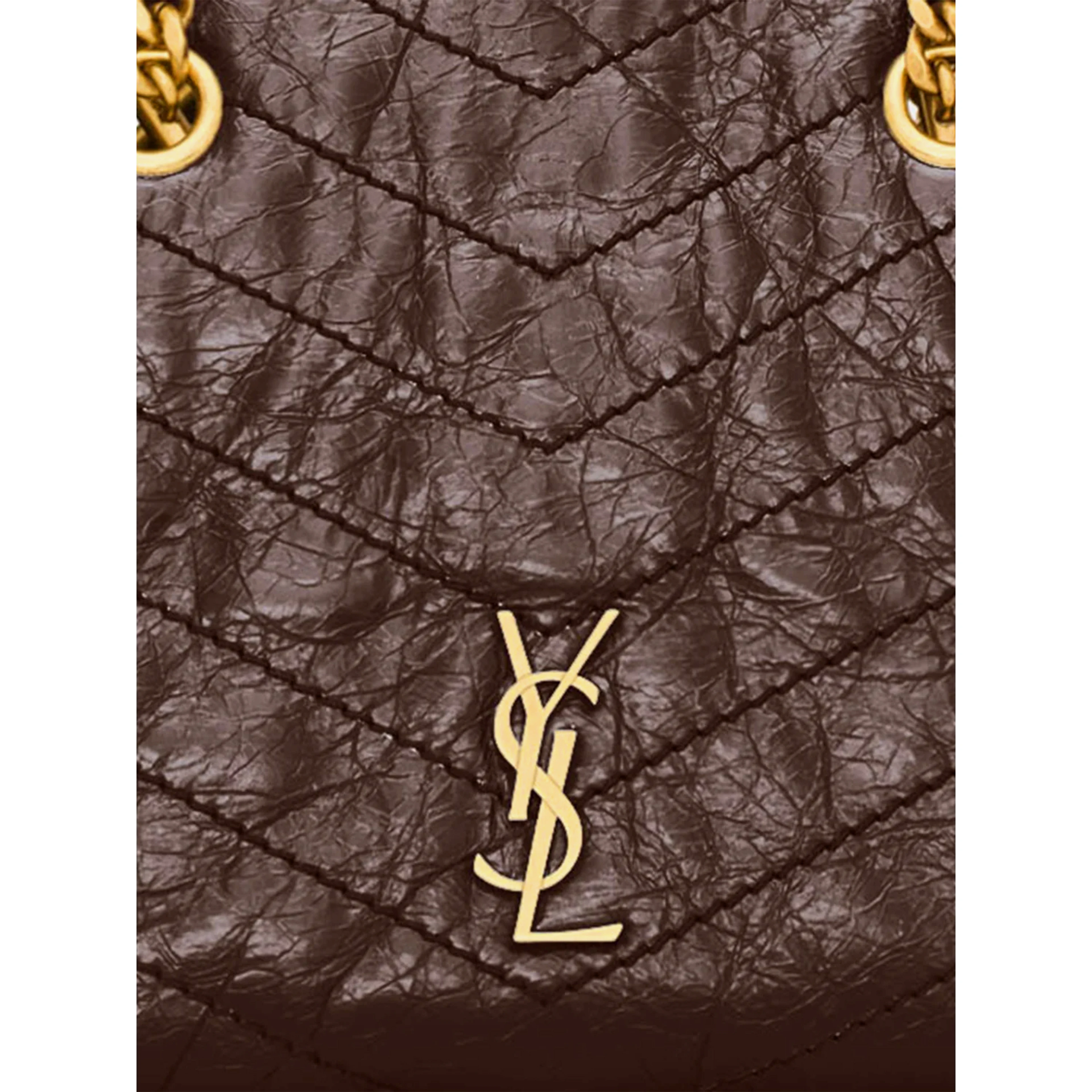 Small Niki shopping bag in vintage leather