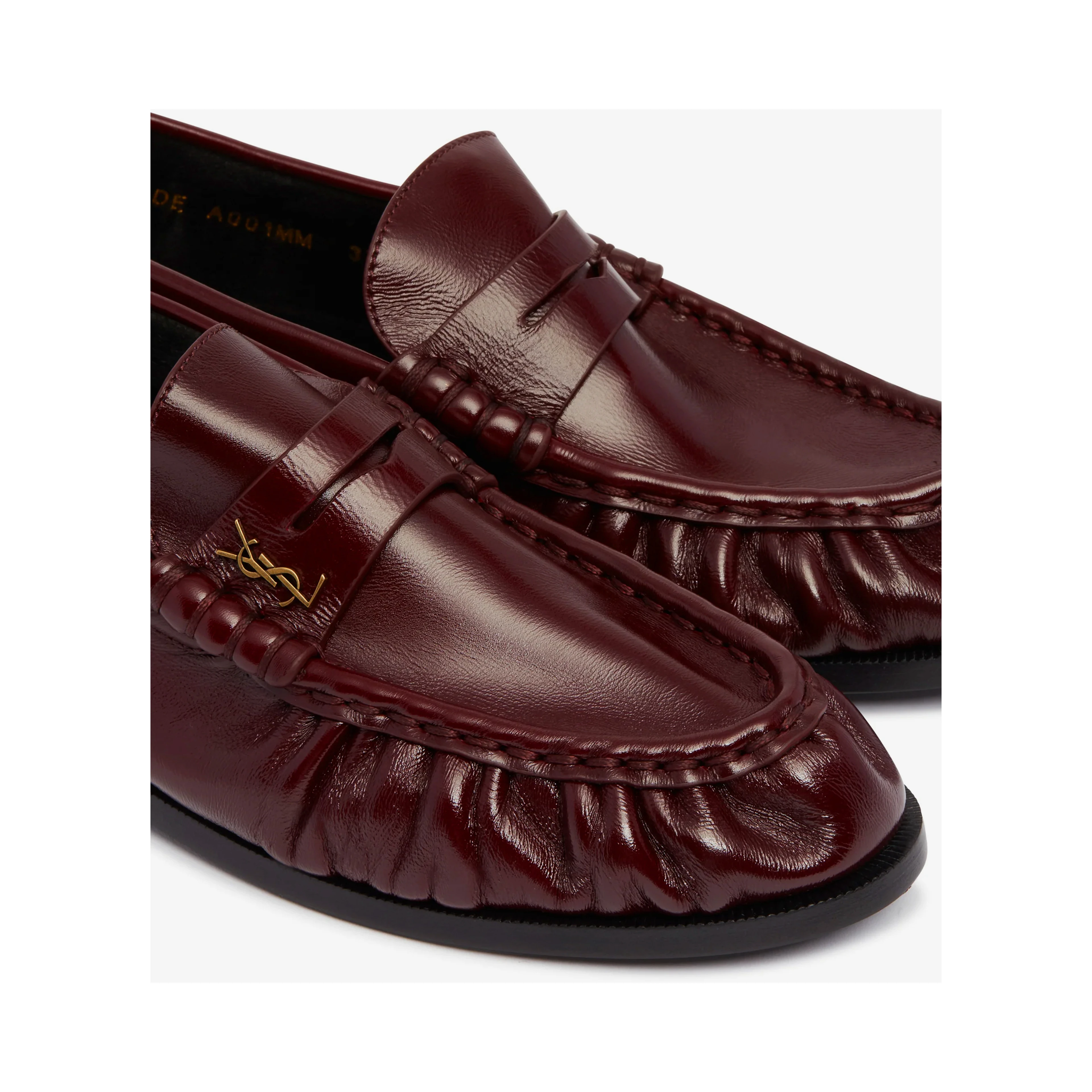 Le Loafer Vintage bordeaux moccasins