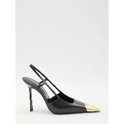 Jeanne slingback pumps