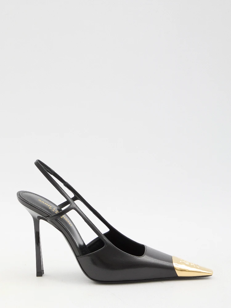 Jeanne slingback pumps