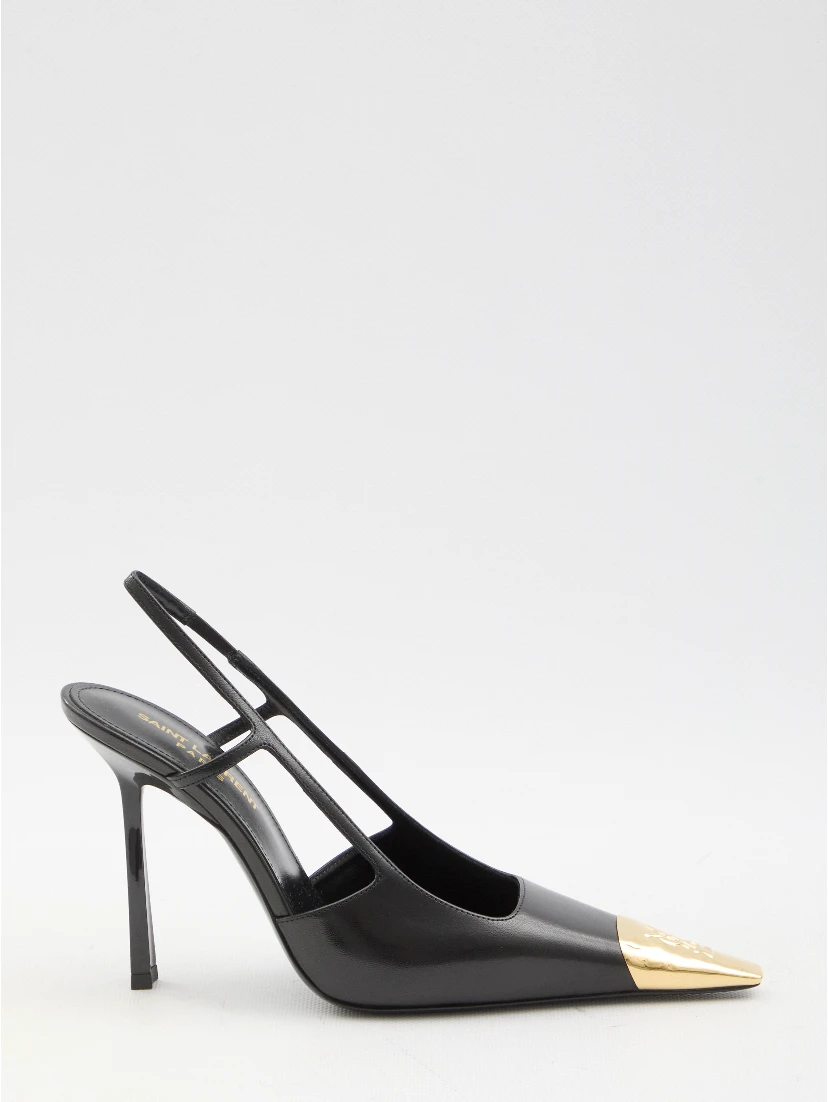 Jeanne slingback pumps