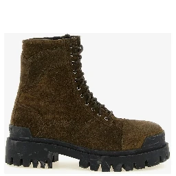 Olive Combat Strike boots
