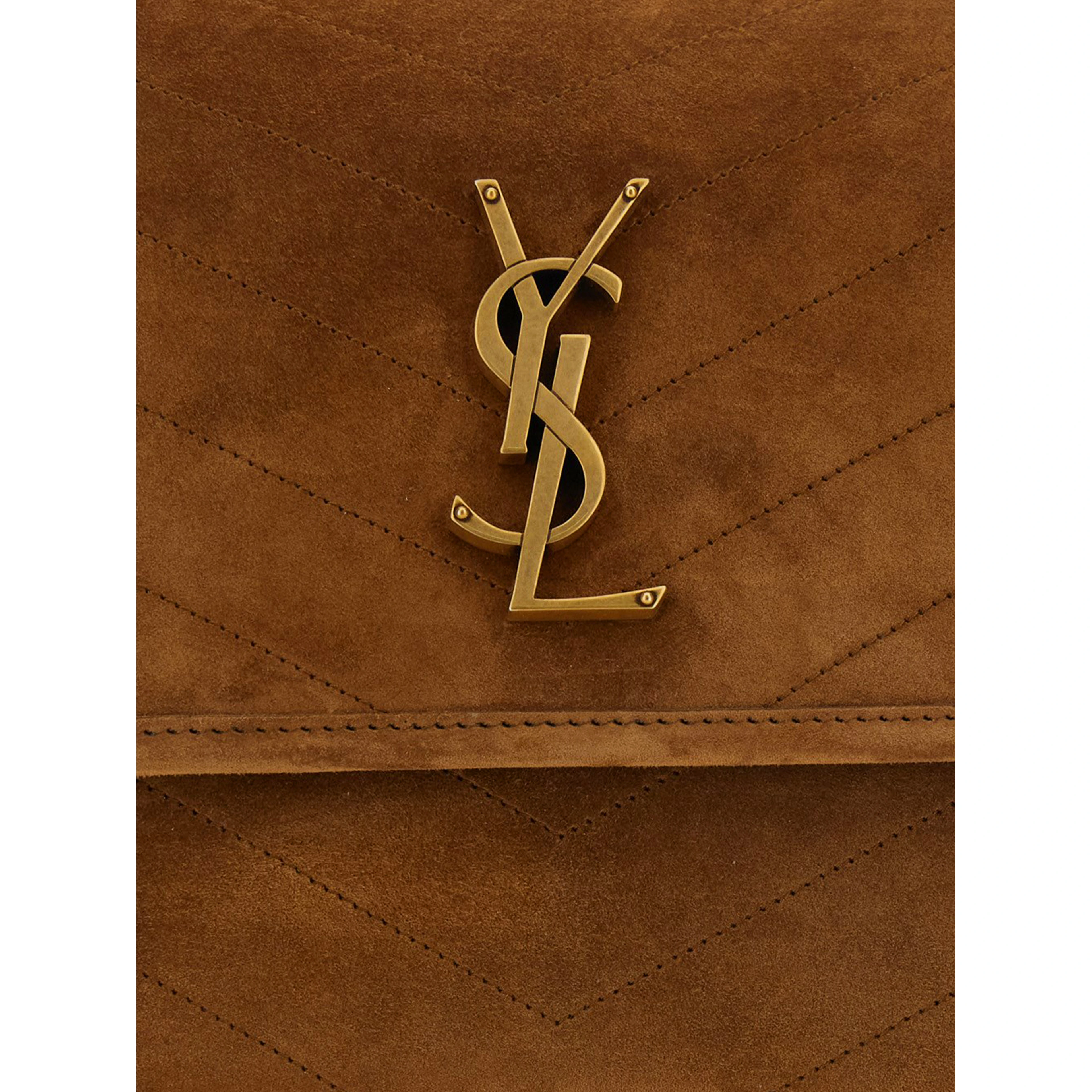 Medium Niki bag in Caramel Cognac suede