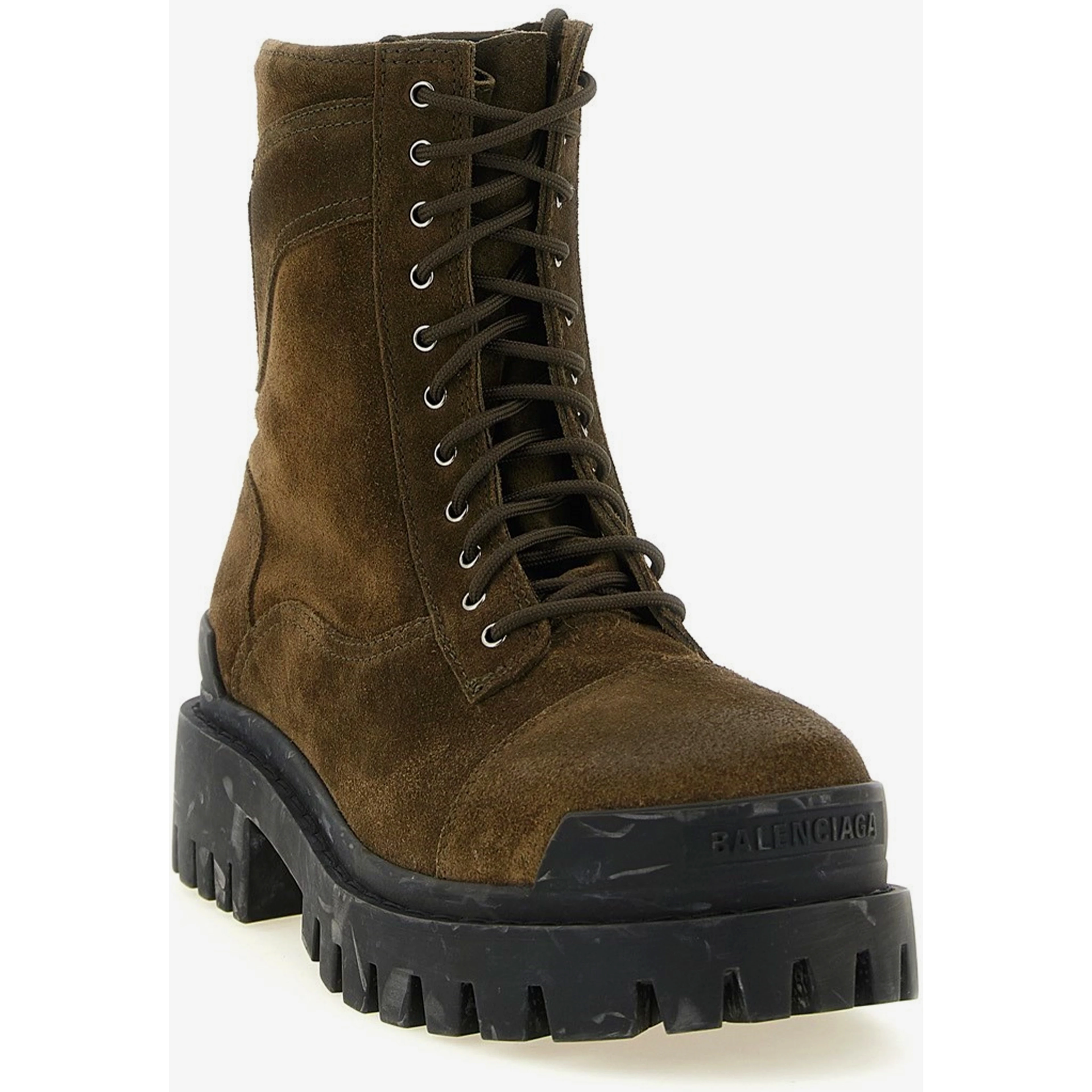 Olive Combat Strike boots