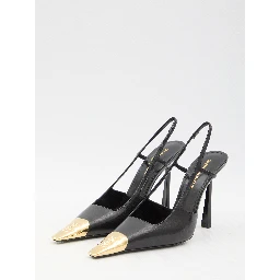 Jeanne slingback pumps