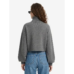Elly grey turtleneck sweater