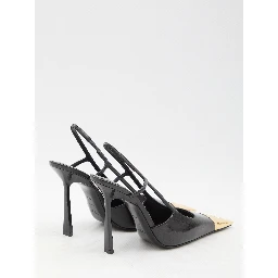 Jeanne slingback pumps