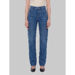 Straight-leg jeans