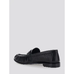 Le Loafer moccasins in black matte leather