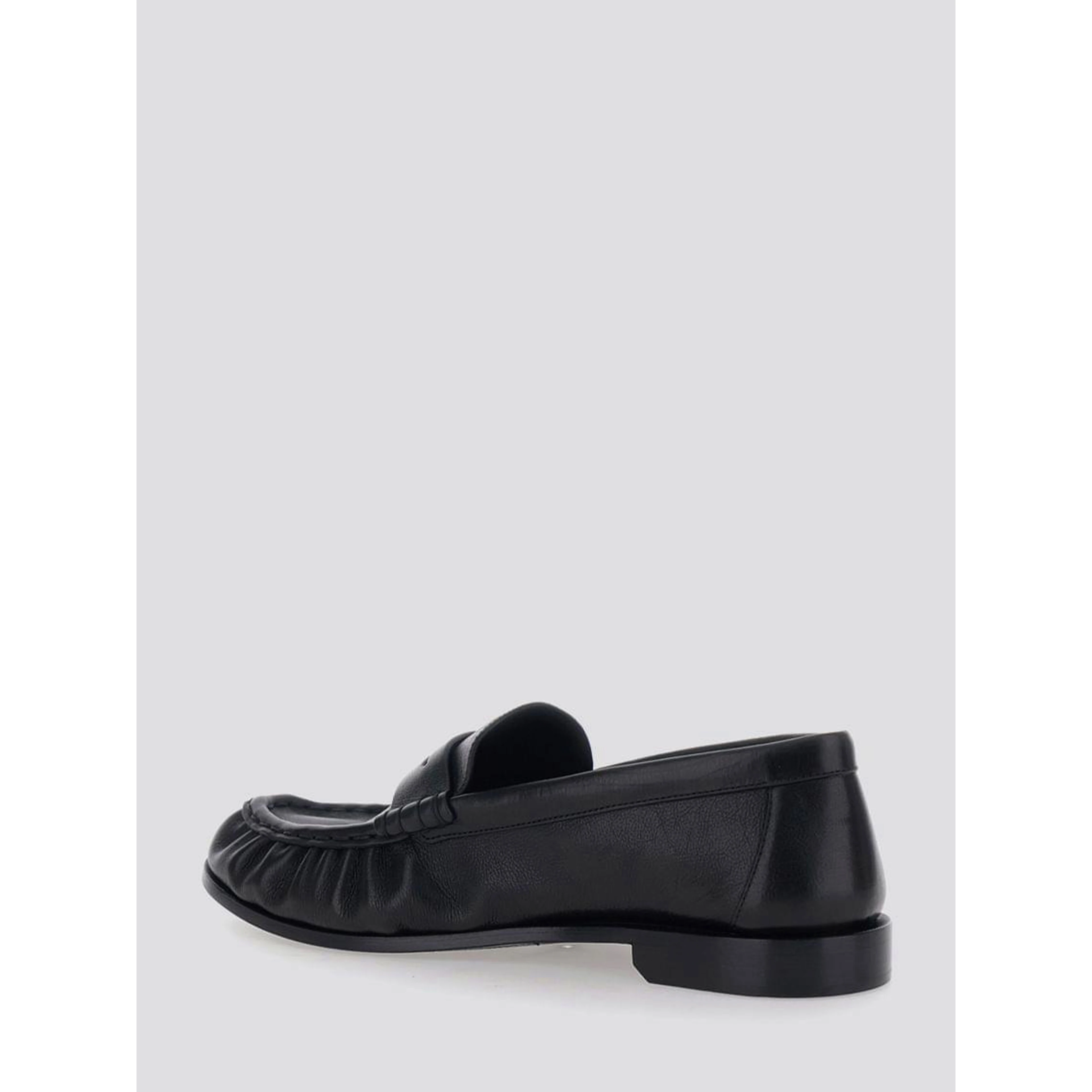 Le Loafer moccasins in black matte leather