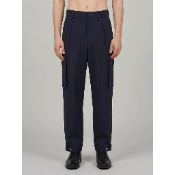 Dark navy blue cargo pants
