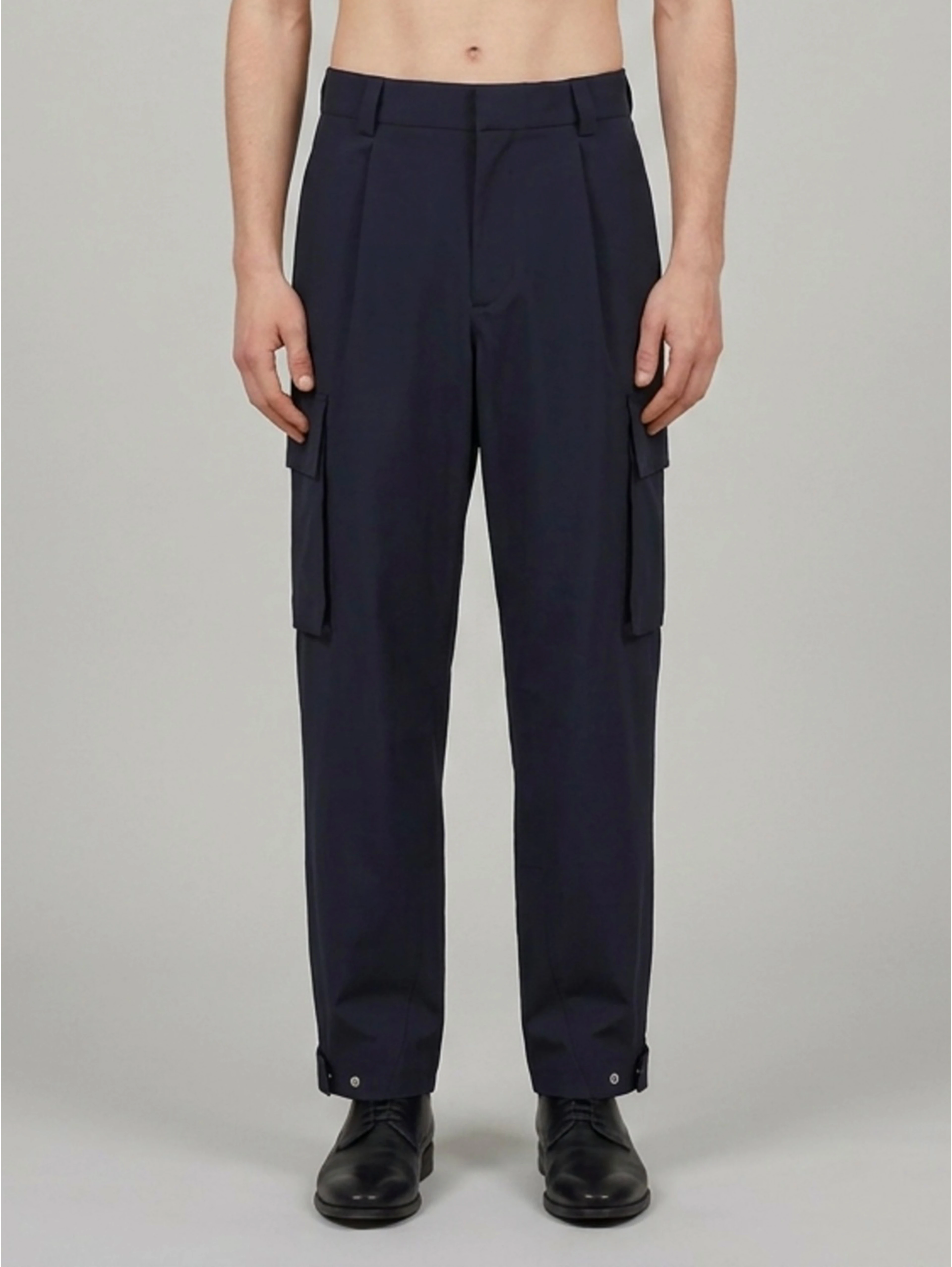 Dark navy blue cargo pants
