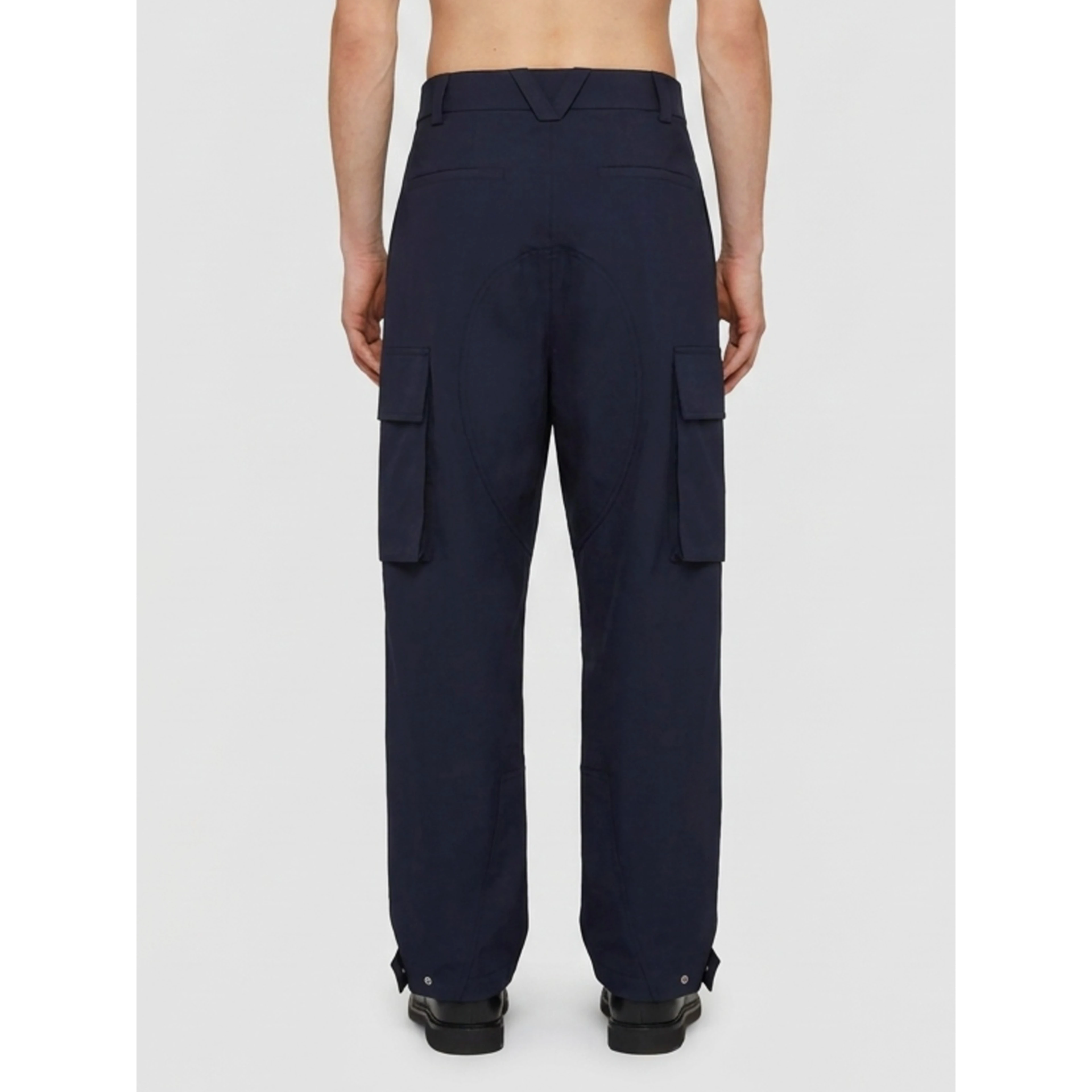 Dark navy blue cargo pants