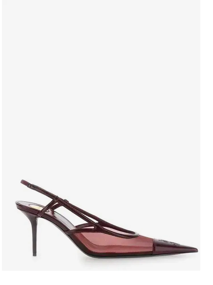 Renée slingback pumps in mesh