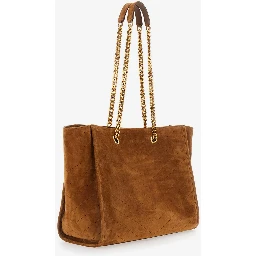Niki shopping bag in suede