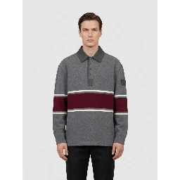 Long-sleeved polo shirt
