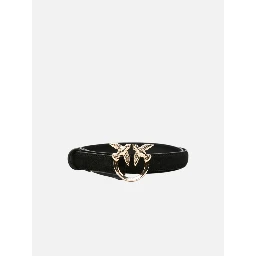 PINKO BERRY H2 SUEDE belt