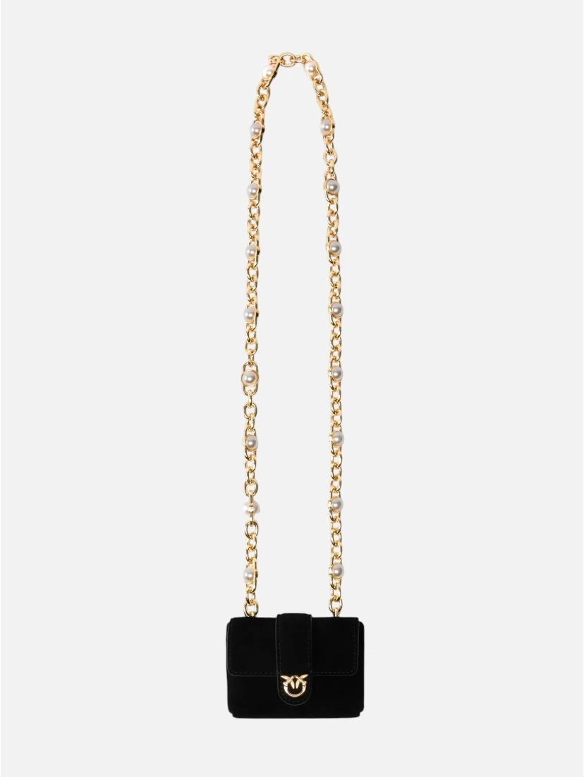 PINKO POCKET NECKLACE card holder