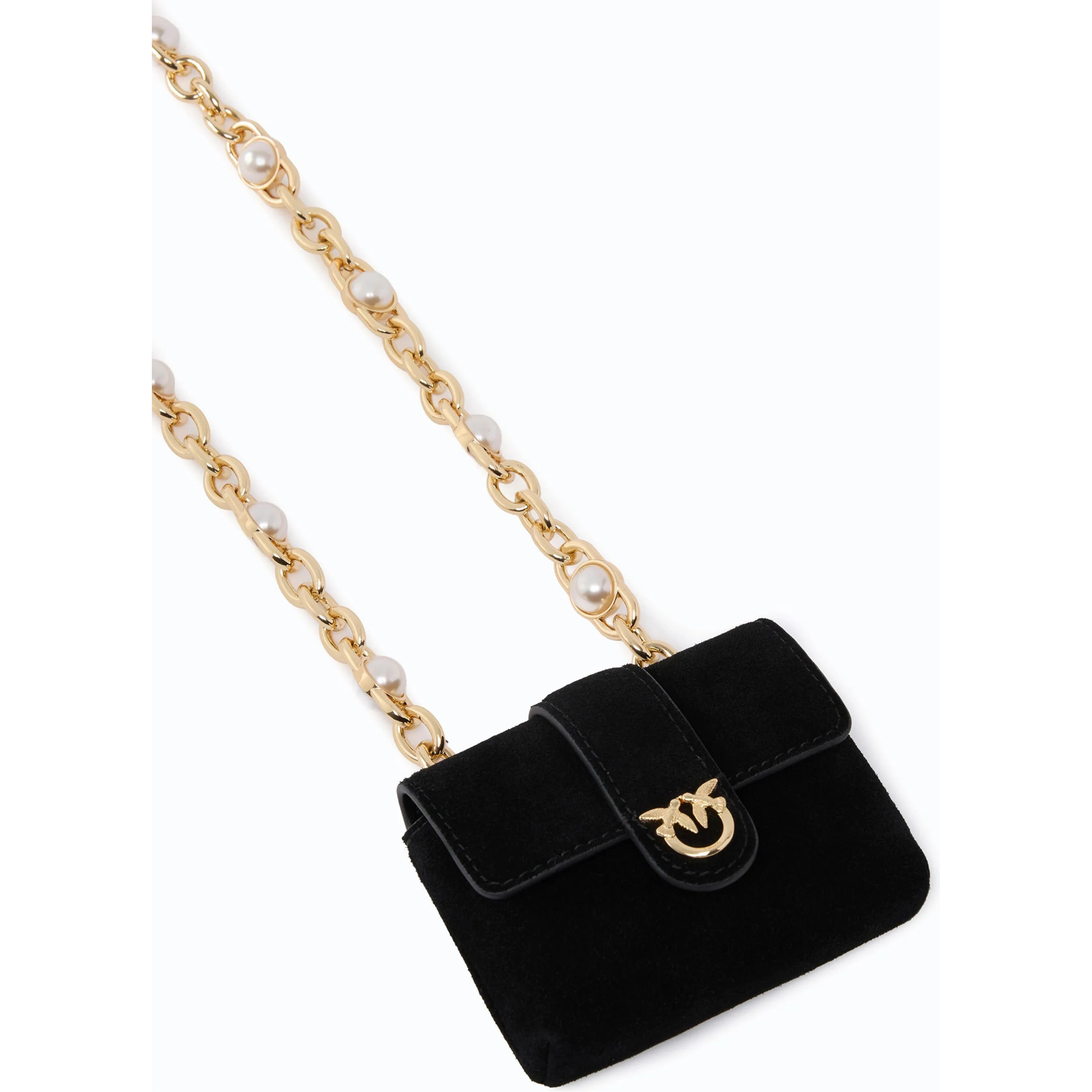 PINKO POCKET NECKLACE card holder