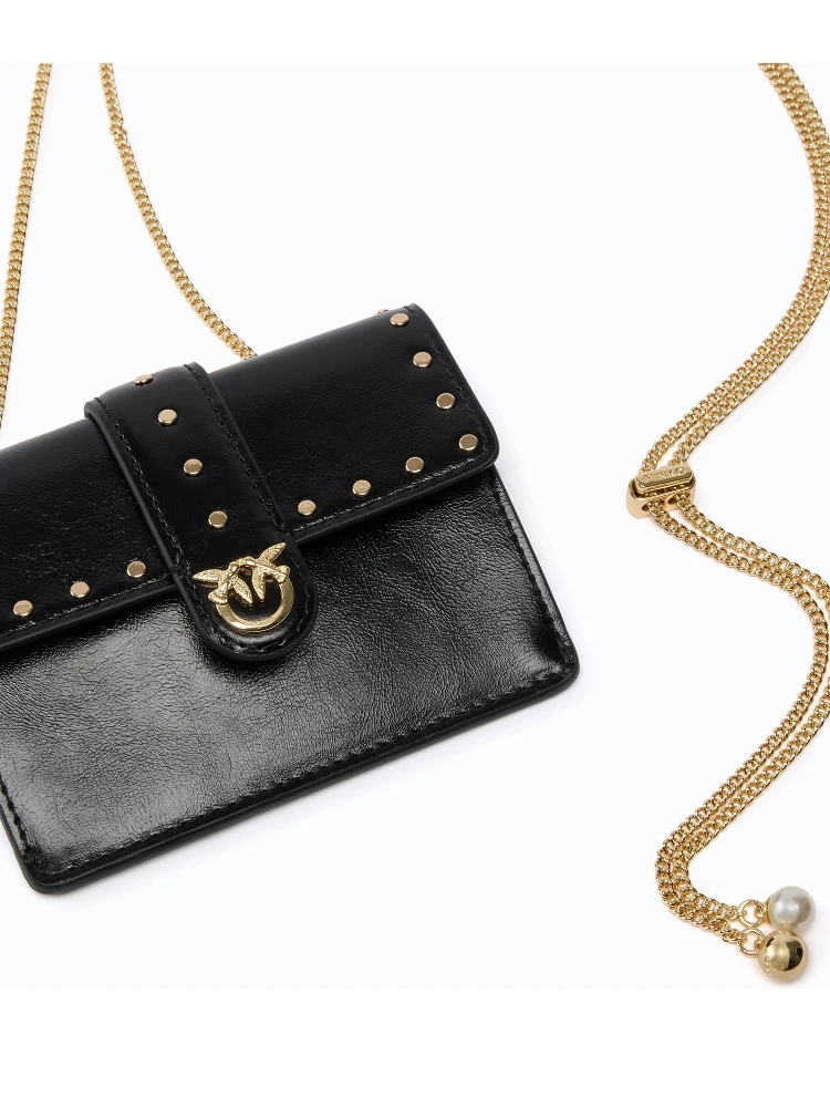 PINKO LOVE POCKET STUDS card holder alternative