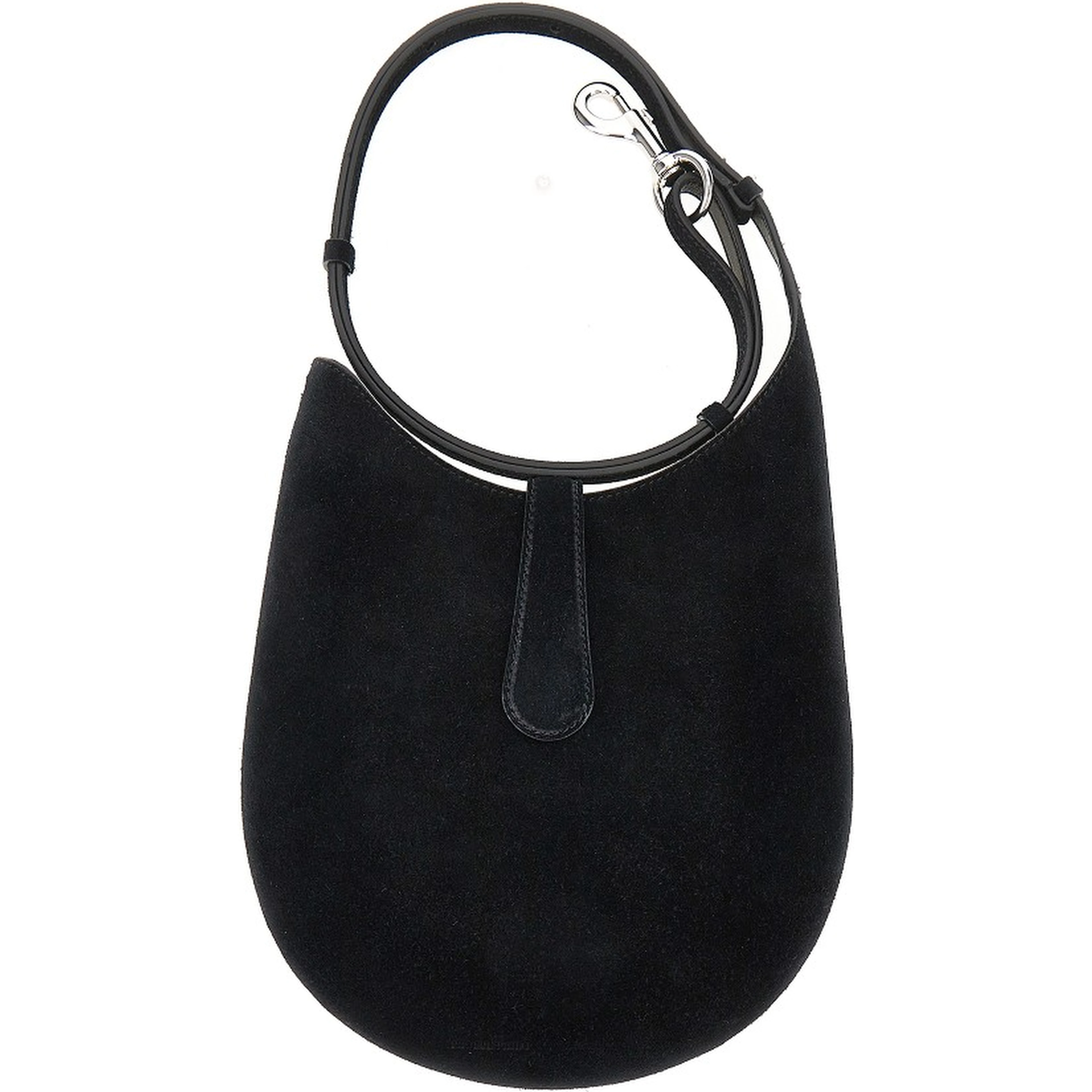 Suede leather mini 'Bean' slin bag