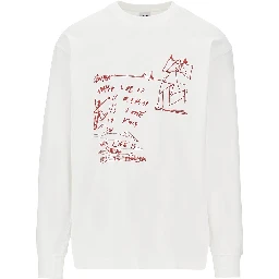 'On Repeat' long-sleeved T-shirt