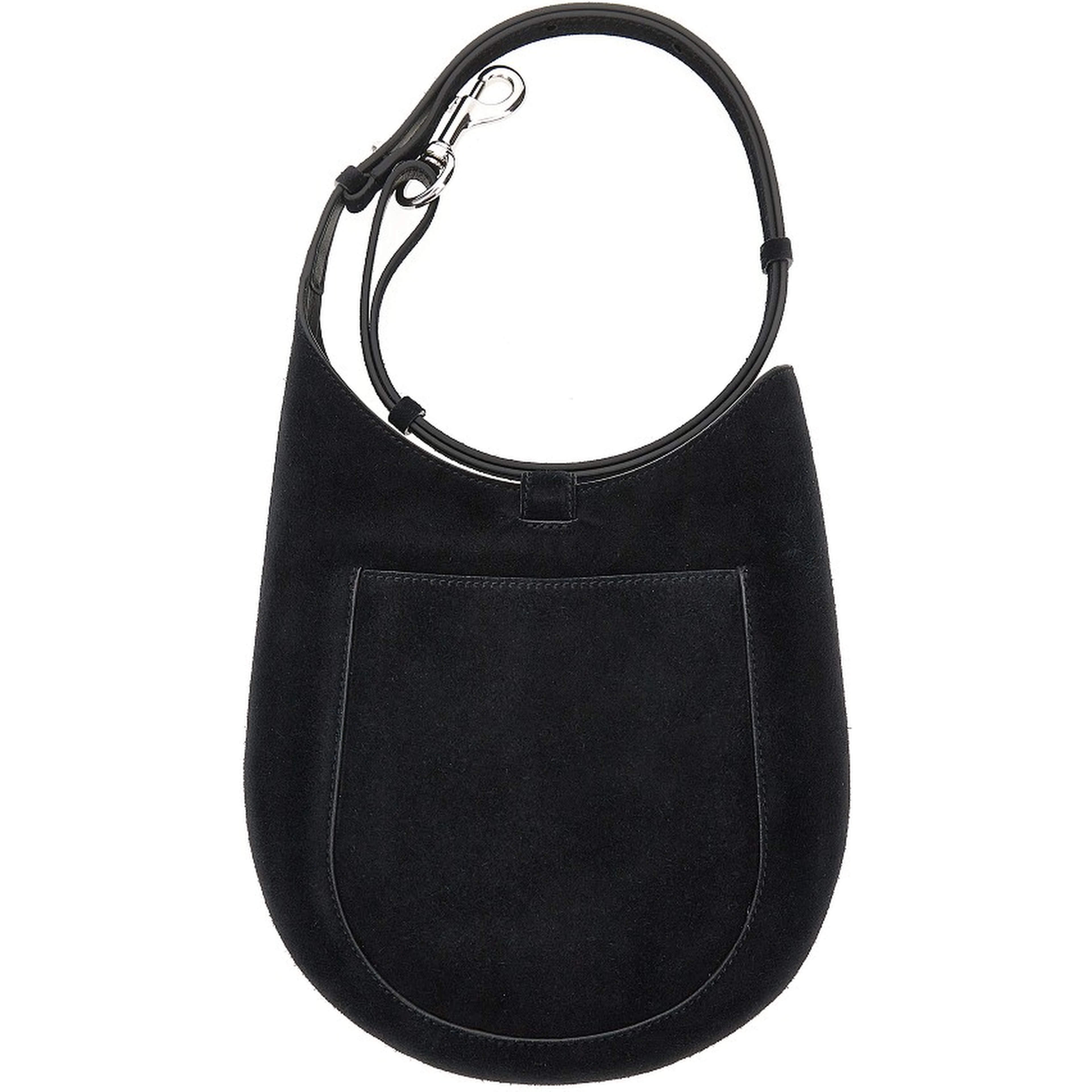 Suede leather mini 'Bean' slin bag